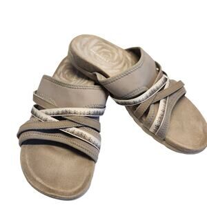 Merrell Terran 3 Womens Size 7 Comfort Slide Sandals Moon